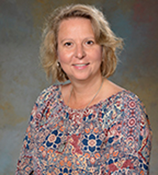 Susan Frederick, visiting assistant professor at St. John Fisher University