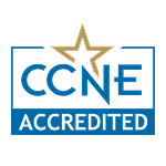 CCNE accreditation badge